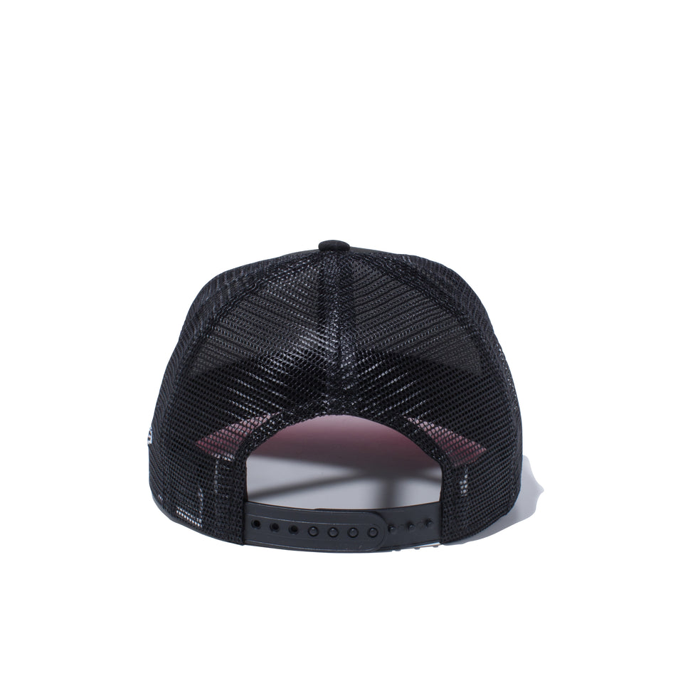 Youth 9FIFTY トラッカー スター ニューヨーク・ヤンキース サンドイッチバイザー スカーレットアンダーバイザー