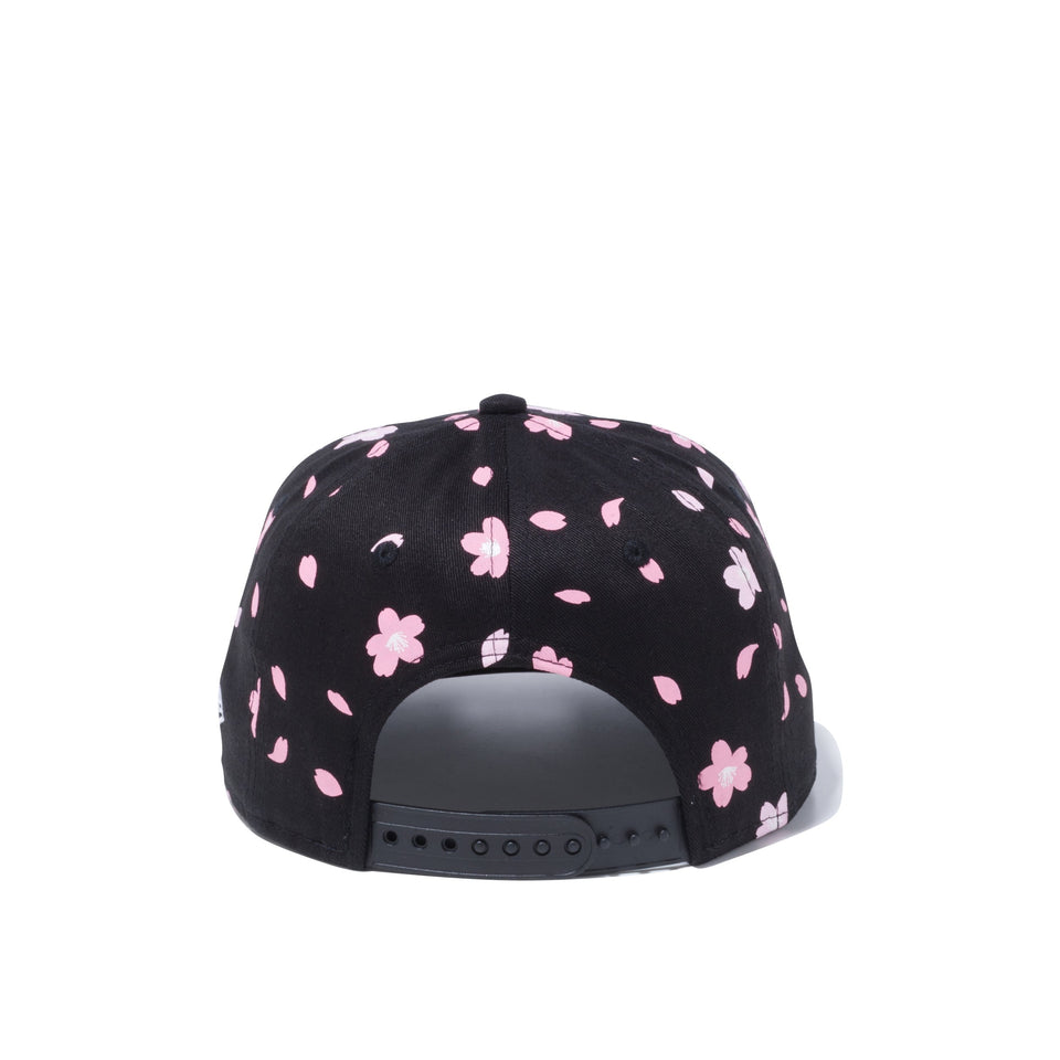 Youth 9FIFTY 桜 ニューヨーク・ヤンキース オールオーバープリント ブラック