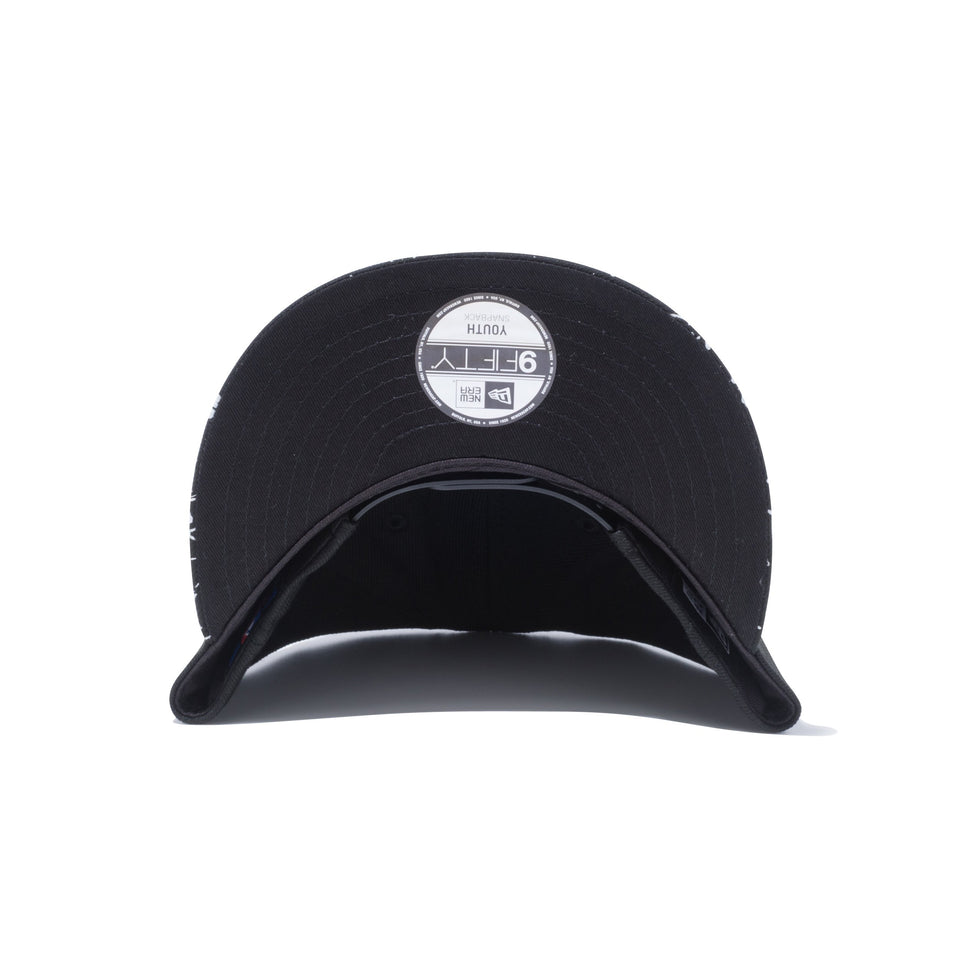 Youth 9FIFTY スプラッシュペイント ニューヨーク・ヤンキース ブラック
