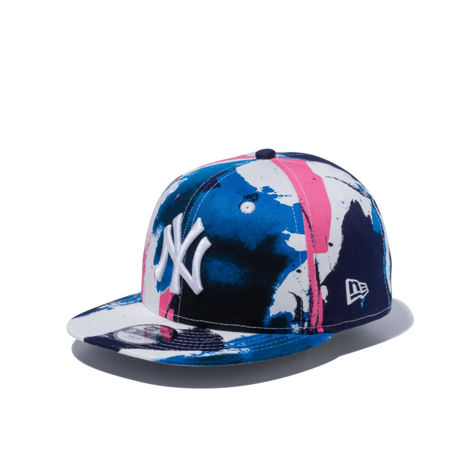Youth 9FIFTY ブラッシュペイント ニューヨーク・ヤンキース ネイビー