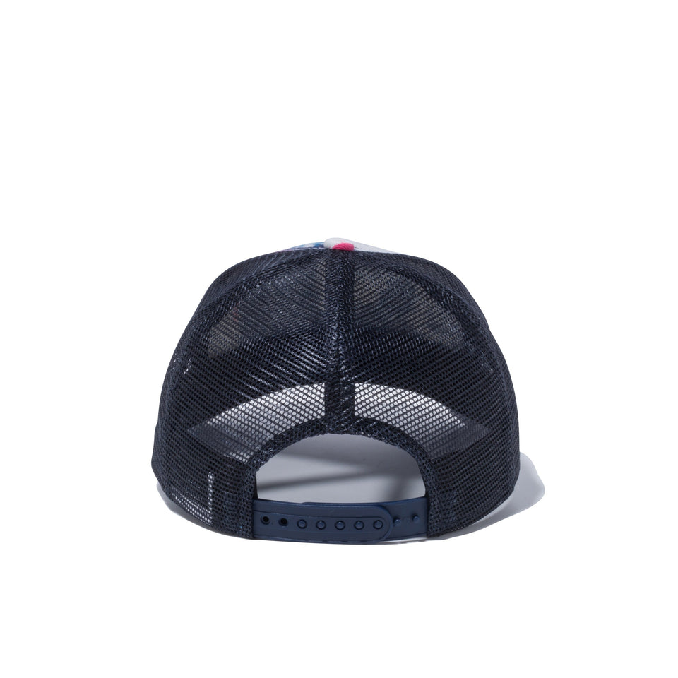 Youth 9FORTY A-Frame トラッカー ブラッシュペイント ネイビー ネイビーメッシュ
