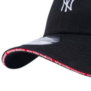 Youth 9FORTY ベーシックファブリックス ニューヨーク・ヤンキース サンドイッチバイザー ブラック