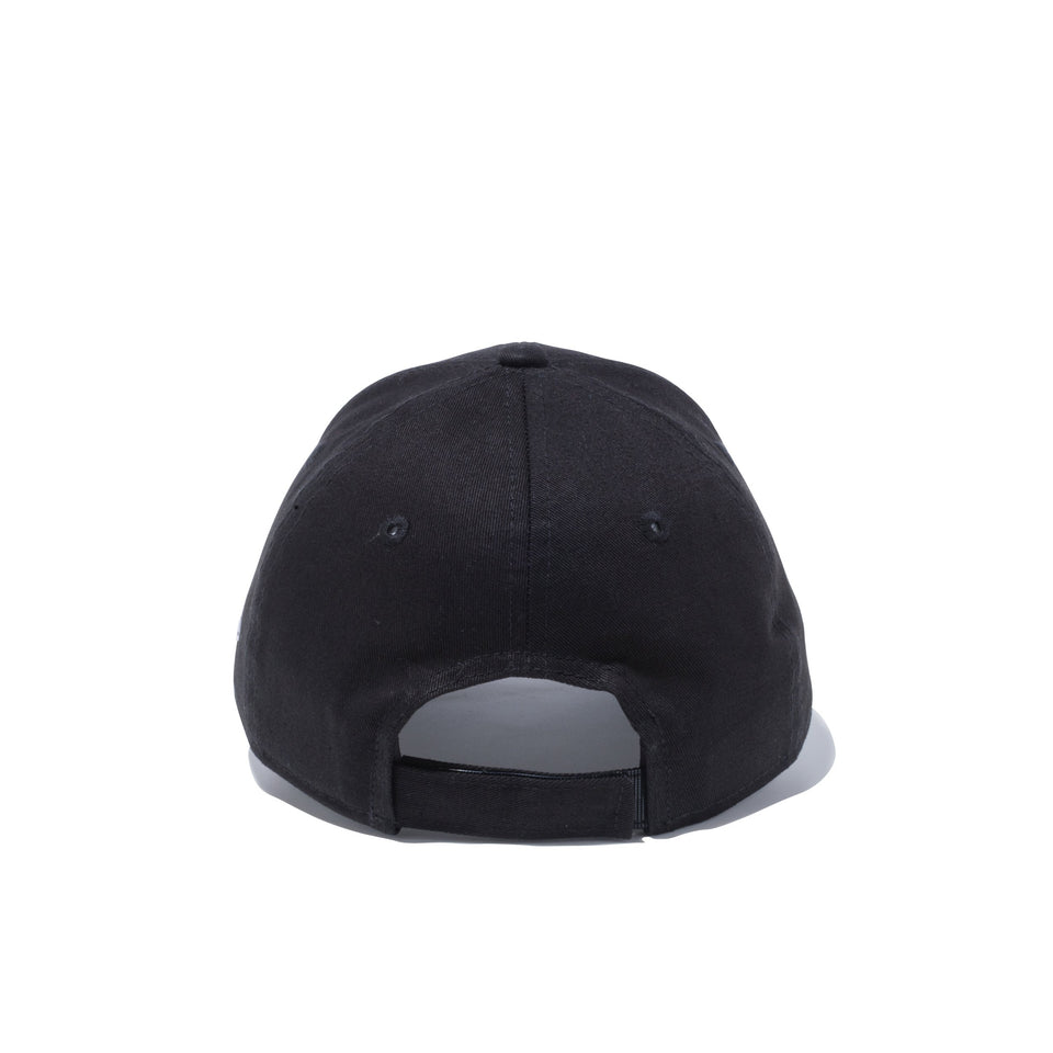 Youth 9FORTY ベーシックファブリックス ニューヨーク・ヤンキース サンドイッチバイザー ブラック