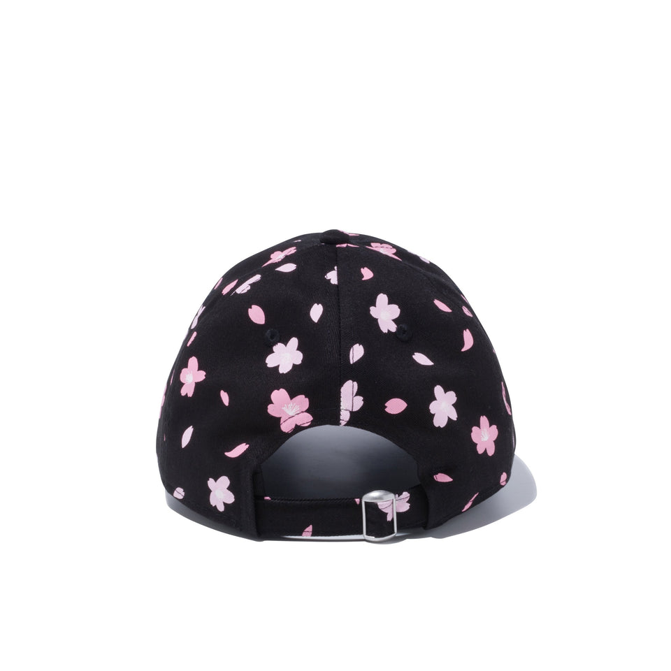 Youth 9TWENTY クロスストラップ 桜 オールオーバープリント ブラック