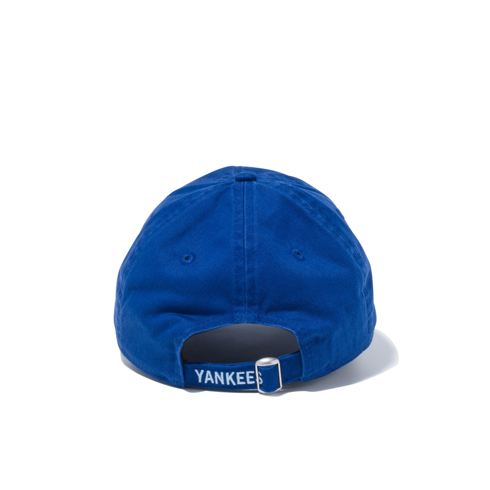 Youth 9TWENTY クロスストラップ リアストラップ エンブロイダリー ニューヨーク・ヤンキース ミニロゴ ライトロイヤル