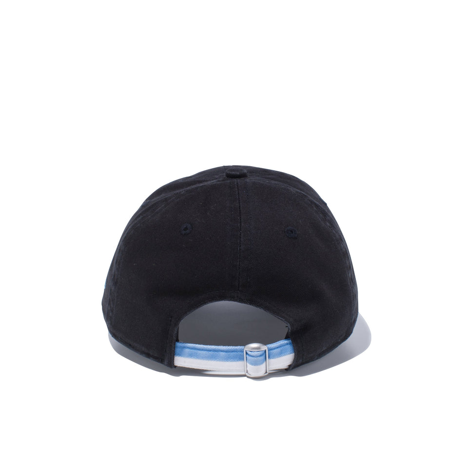 Youth 9TWENTY 2トーンストラップ ニューヨーク・ヤンキース ミニロゴ ブラック × スカイブルー