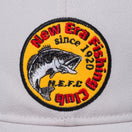 RC 9FIFTY フラットバイザー ニューエラ フィッシング クラブ ストーン × ブラック 【ニューエラ アウトドア】