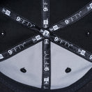 RC 9FIFTY フラットバイザー ニューエラ フィッシング クラブ ブラック × スノーホワイト 【ニューエラ アウトドア】