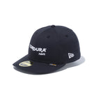 LP 59FIFTY コーデュラ ロゴ ブラック × スノーホワイト (made with COOLMAX fabric) 【ニューエラ アウトドア】