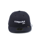 LP 59FIFTY コーデュラ ロゴ ブラック × スノーホワイト (made with COOLMAX fabric) 【ニューエラ アウトドア】