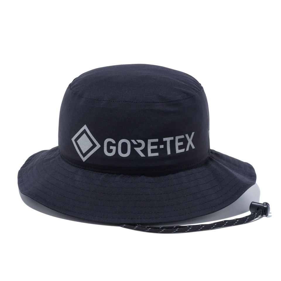 アドベンチャーライト GORE-TEX PACLITE サイドロゴ ブラック × リフレクタープリント 【ニューエラ アウトドア】