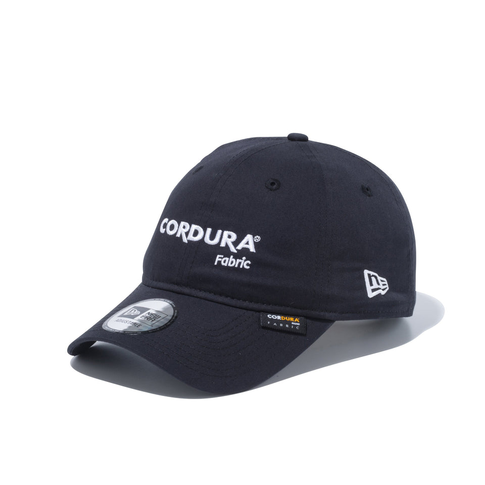 9THIRTY コーデュラ ロゴ ブラック × スノーホワイト (made with COOLMAX fabric) 【ニューエラ アウトドア】