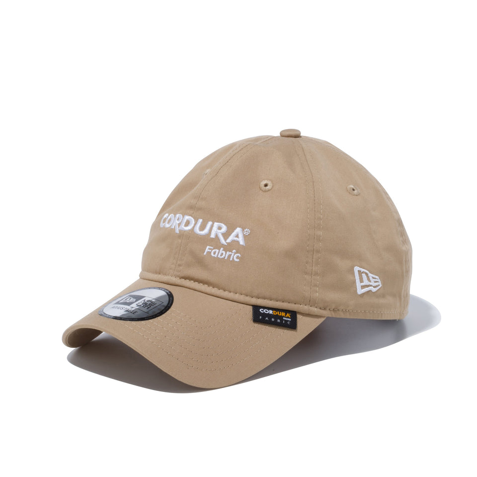 9THIRTY コーデュラ ロゴ ベージュ × スノーホワイト (made with COOLMAX fabric) 【ニューエラ アウトドア】