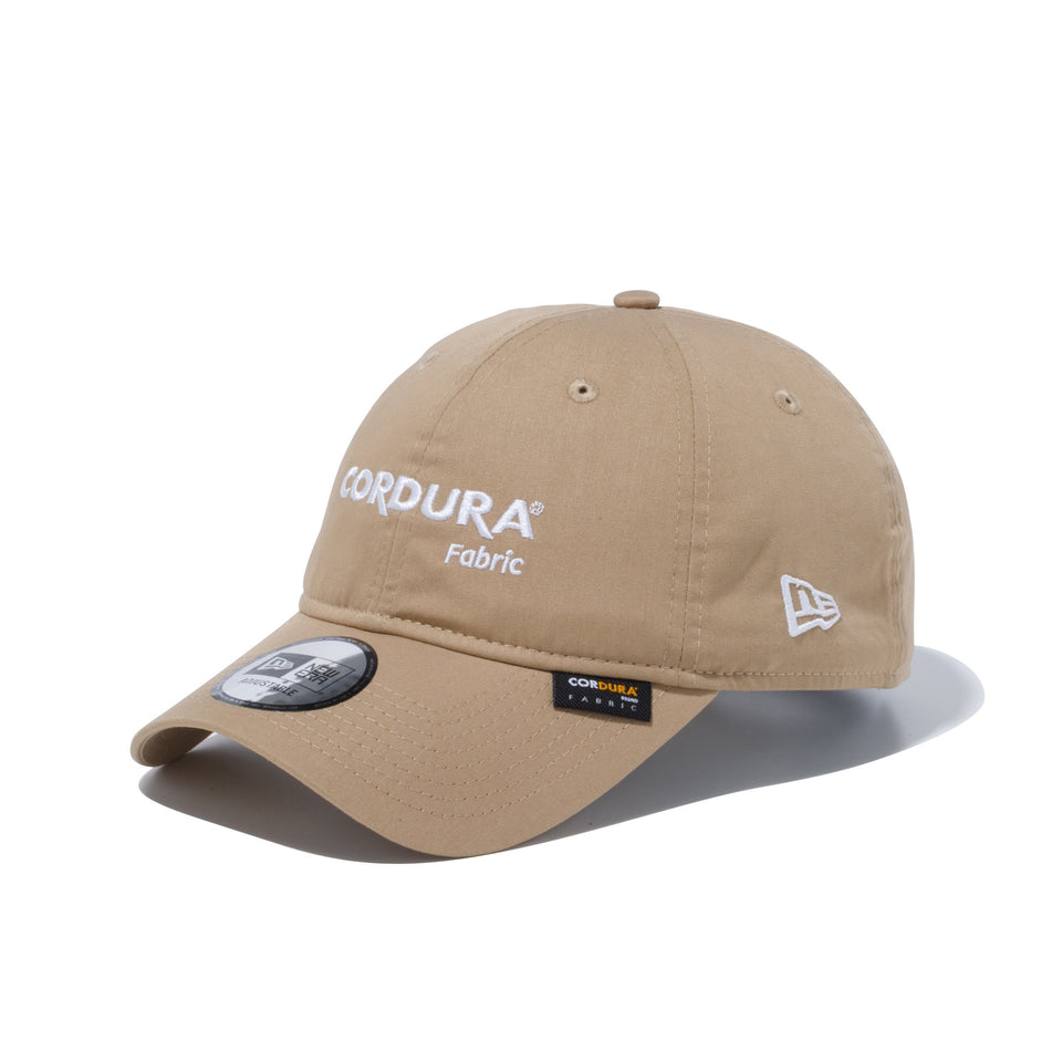 9THIRTY コーデュラ ロゴ ベージュ × スノーホワイト (made with COOLMAX fabric) 【ニューエラ アウトドア】