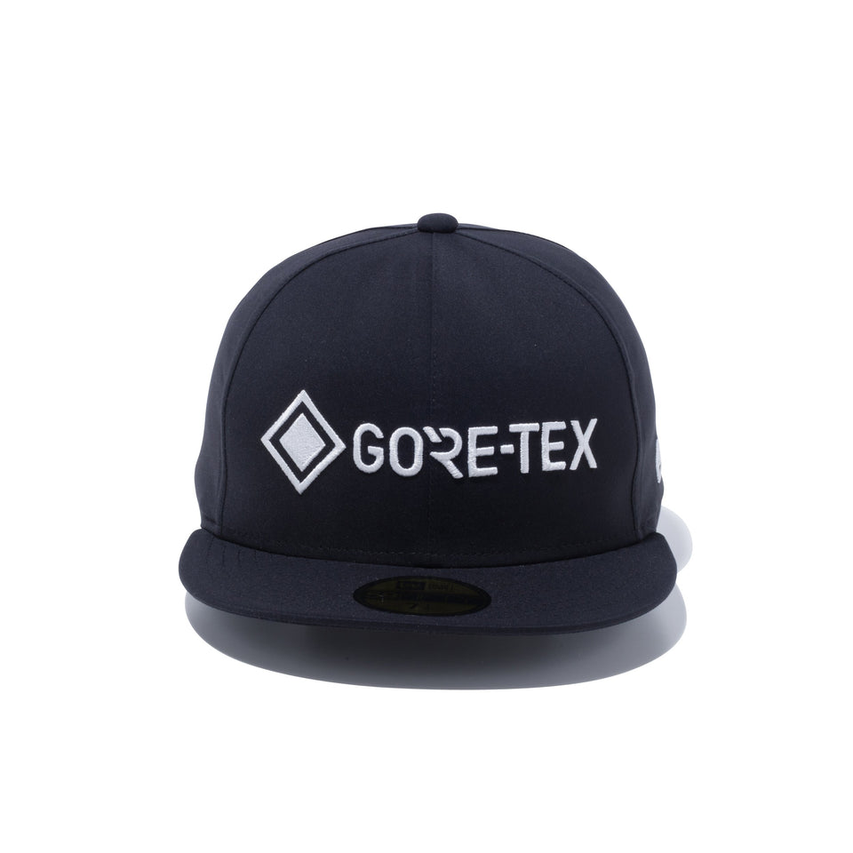 59FIFTY GORE-TEX PACLITE フロントロゴ ブラック × スパーシルバー 【ニューエラ アウトドア】 - 12325799-700| NEW ERA ニューエラ公式オンラインストア