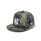 kid's 59FIFTY スプラッシュペイント ニューヨーク・ヤンキース ウッドランドカモ