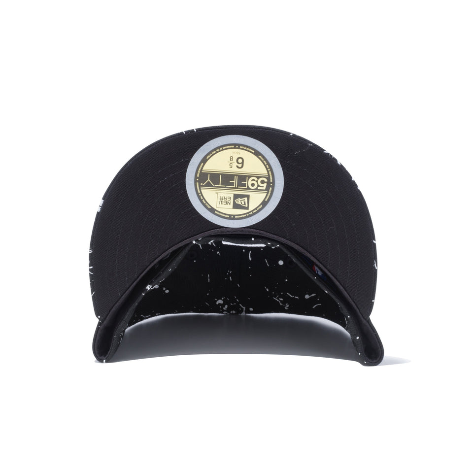 kid's 59FIFTY スプラッシュペイント ニューヨーク・ヤンキース ブラック