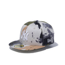 kid's 59FIFTY ブラッシュペイント ニューヨーク・ヤンキース グレー