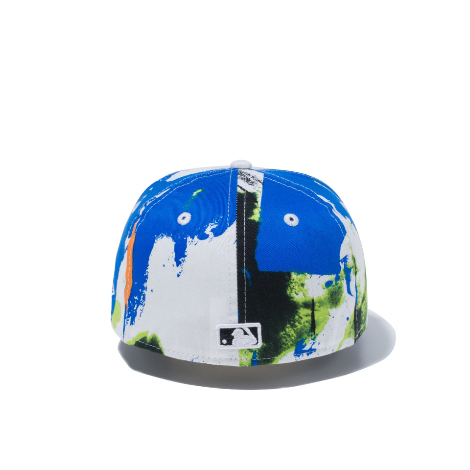 kid's 59FIFTY ブラッシュペイント ニューヨーク・ヤンキース グリーン