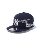 Kid's 59FIFTY New Era 1920-2020 ニューヨーク・ヤンキース ネイビー × ホワイト グレーアンダーバイザー