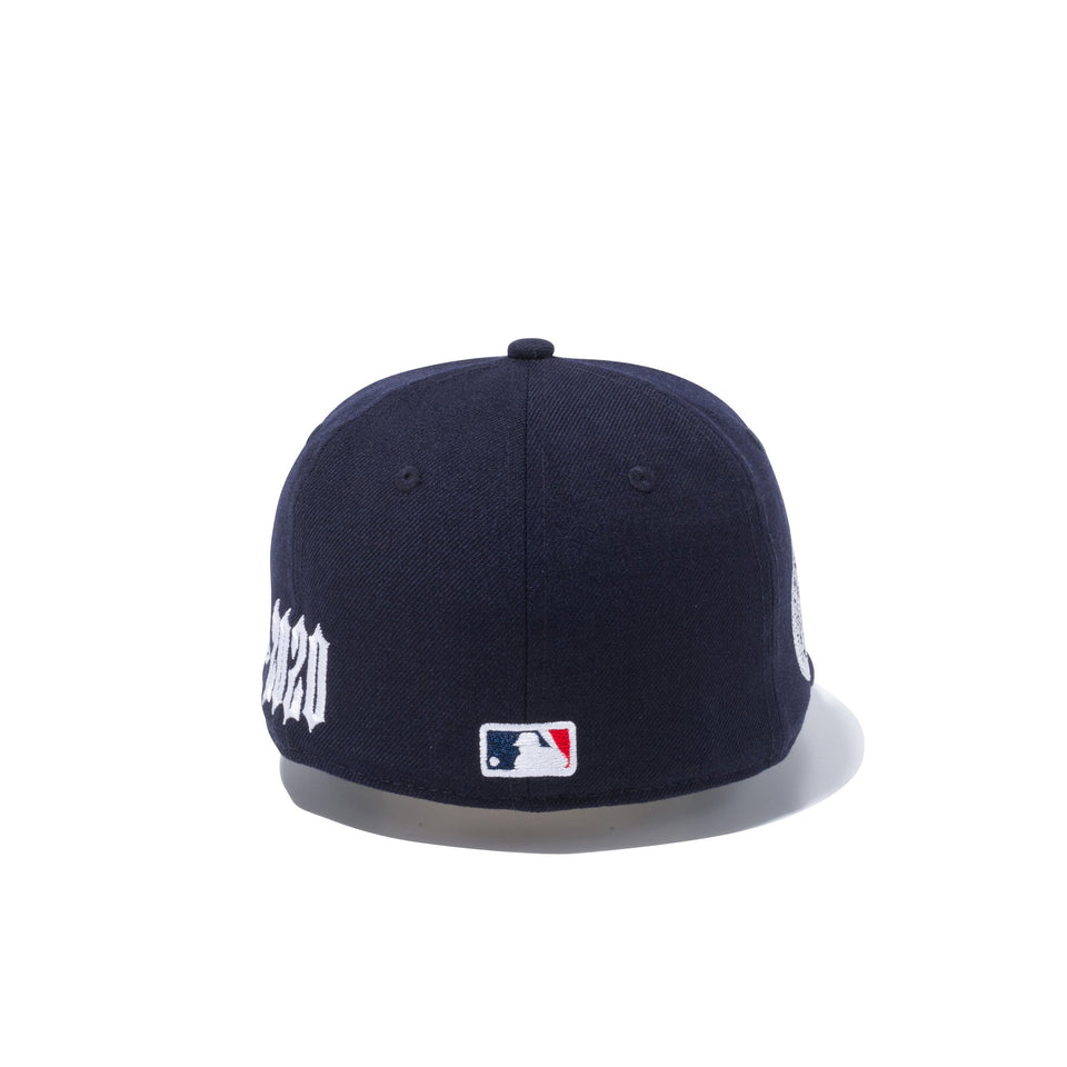 Kid's 59FIFTY New Era 1920-2020 ニューヨーク・ヤンキース ネイビー × ホワイト グレーアンダーバイザー