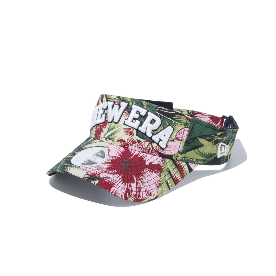 【ゴルフ】 WOMEN'S サンバイザー ボタニカル NEW ERA