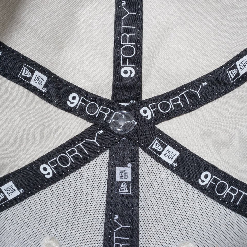 【ゴルフ】 WOMEN'S 9FORTY クロスストラップ ストレッチコットン ウォッシャブル ニューエラ 1920 ストーン