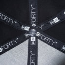 【ゴルフ】 WOMEN'S 9FORTY クロスストラップ ストレッチコットン ウォッシャブル ニューエラ 1920 ブラック