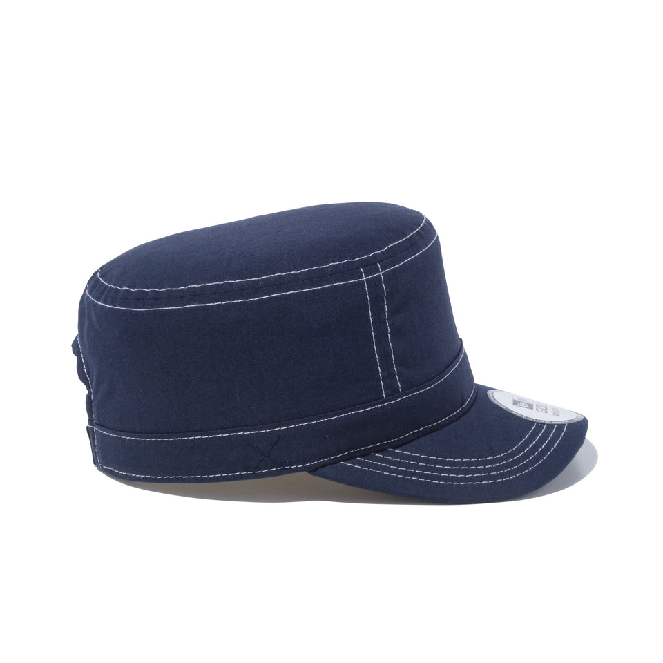 【ゴルフ】 WM-01 アジャスタブル シャンブレー  (made with COOLMAX fabric) New York パッカブル ネイビー × スノーホワイト
