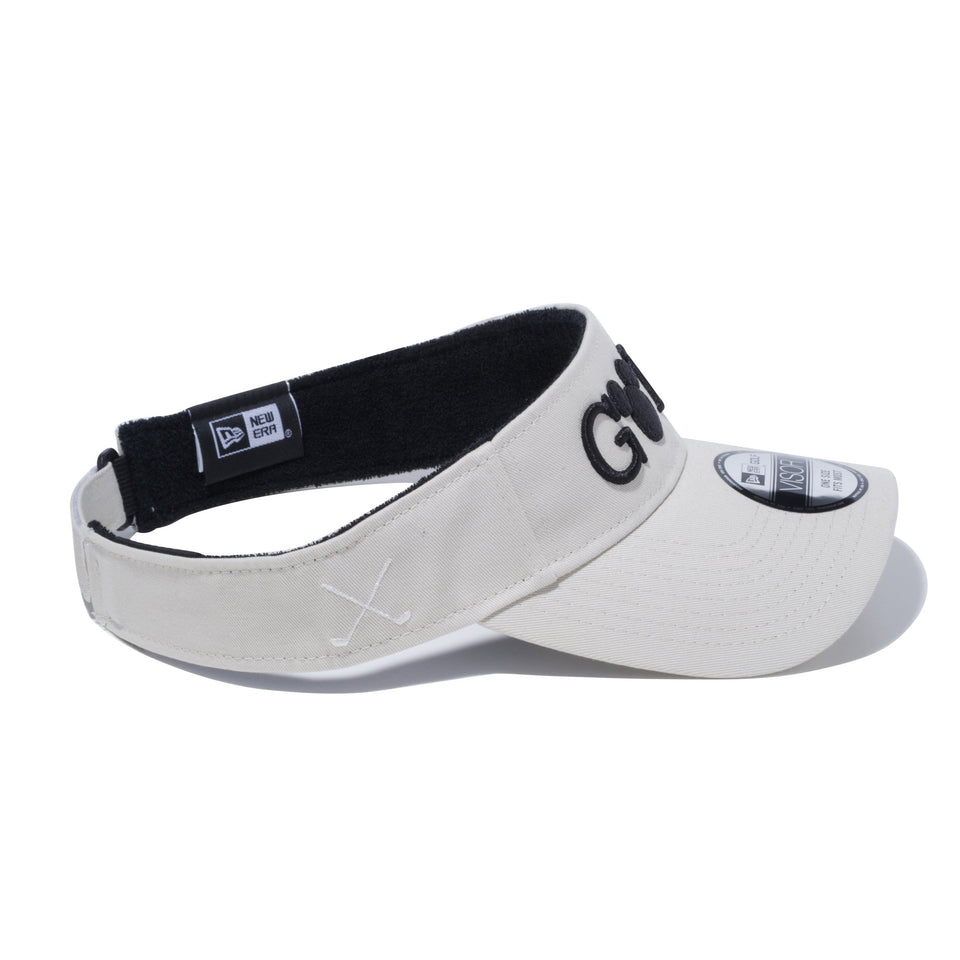 【ゴルフ】 サンバイザー ディズニー GOLF ミッキーマウス シルエット ストーン