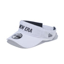 【ゴルフ】 サンバイザー ダイアモンドエラ NEW ERA ロゴ ホワイト