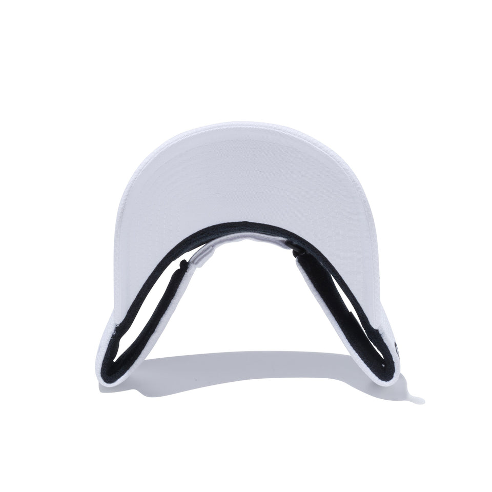 【ゴルフ】 サンバイザー ダイアモンドエラ NEW ERA ロゴ ホワイト