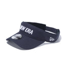 【ゴルフ】 サンバイザー ダイアモンドエラ NEW ERA ロゴ ネイビー