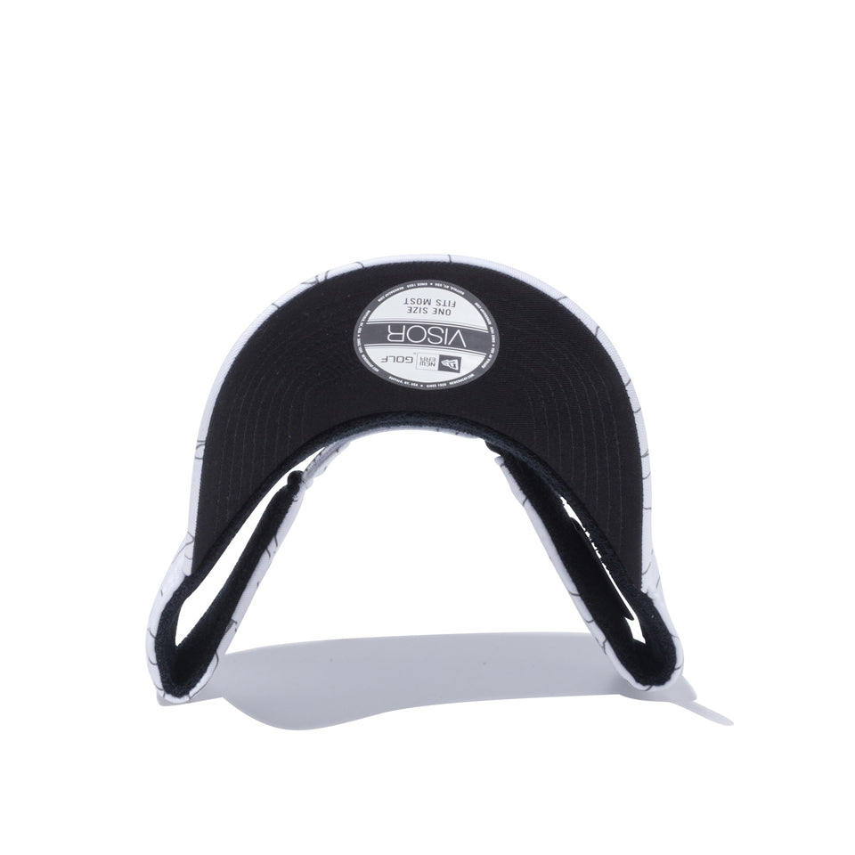 【ゴルフ】 サンバイザー ハンターラインカモ New Era ロゴ ホワイト