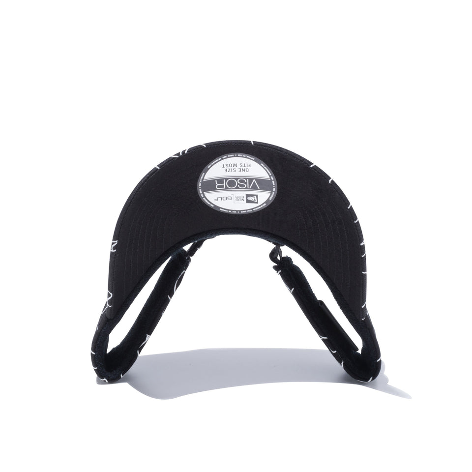 【ゴルフ】 サンバイザー ハンターラインカモ New Era ロゴ ブラック
