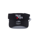 【ゴルフ】 サンバイザー On Par ニューエラハート NEW ERA ロゴ ブラック