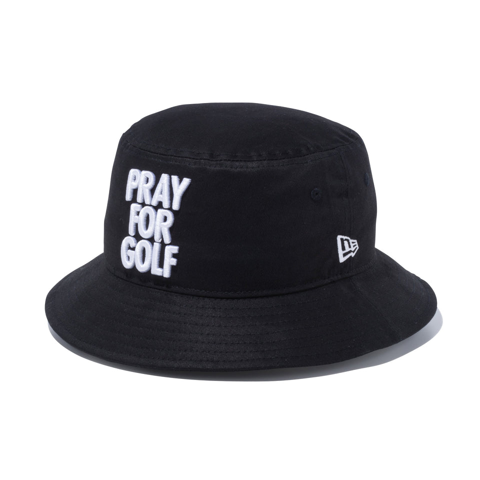 【ゴルフ】 バケット01 PRAY FOR GOLF ブラック