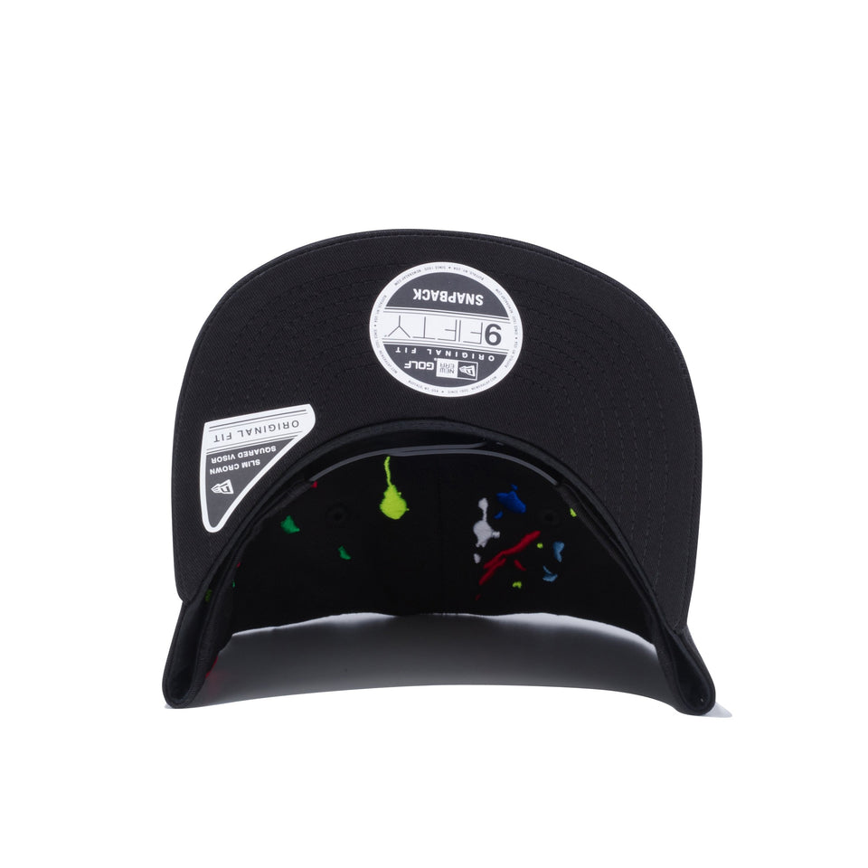 【ゴルフ】 9FIFTY Original Fit スプラッシュエンブロイダリー NEW ERA 1920 ロゴ ブラック