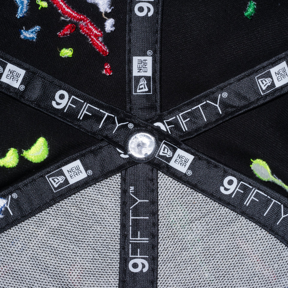 【ゴルフ】 9FIFTY Original Fit スプラッシュエンブロイダリー NEW ERA 1920 ロゴ ブラック