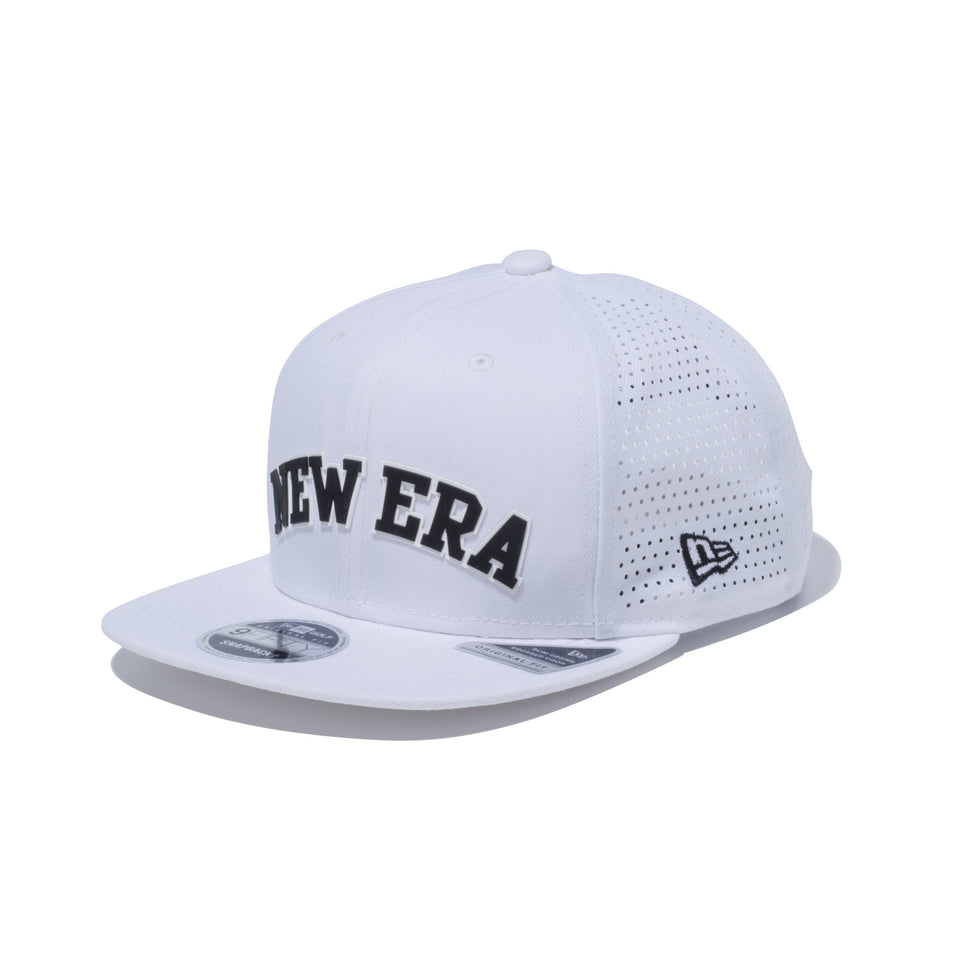 【ゴルフ】 9FIFTY Original Fit レーザーパフォーテッド NEW ERA ホワイト