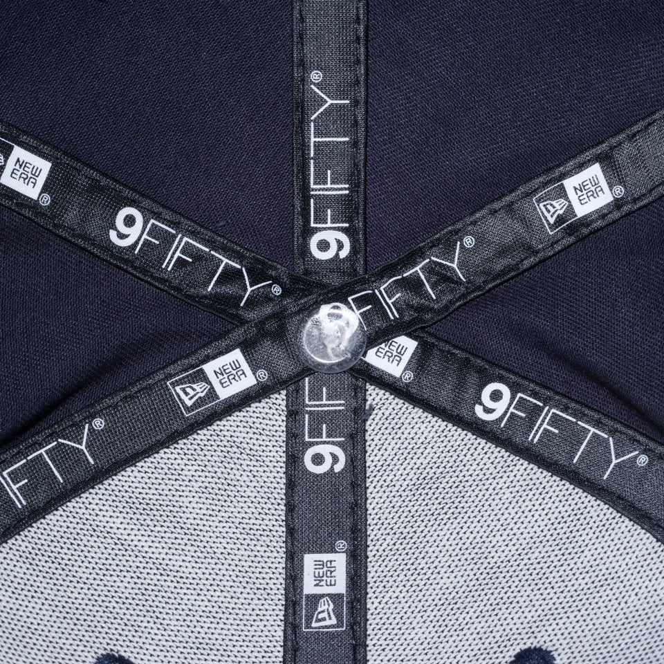 【ゴルフ】 9FIFTY Original Fit ドット ウーブンパッチ ネイビー / ホワイトドットプリント