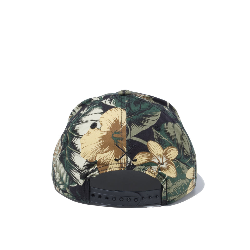 【ゴルフ】 9FIFTY Original Fit ボタニカル New Era オールドロゴ ブラックイエローボタニカル