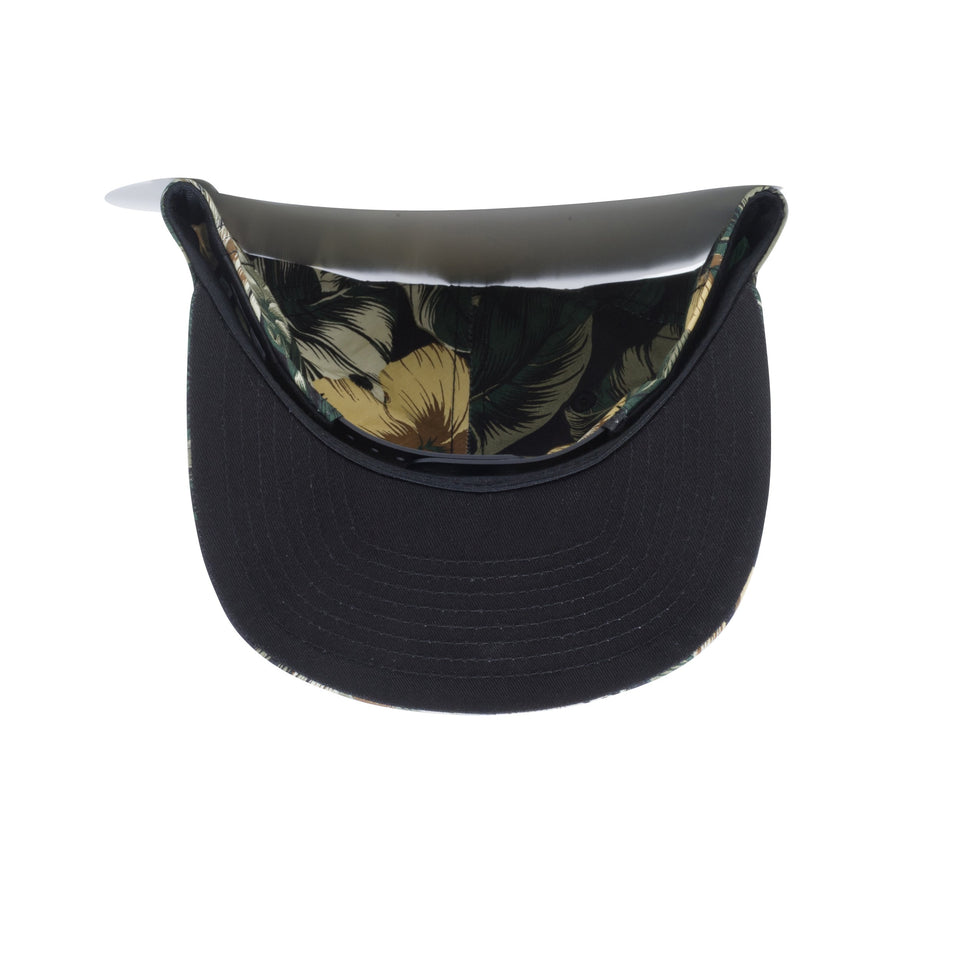 【ゴルフ】 9FIFTY Original Fit ボタニカル New Era オールドロゴ ブラックイエローボタニカル