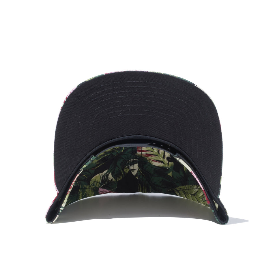 【ゴルフ】 9FIFTY Original Fit ボタニカル New Era オールドロゴ ブラックレッドボタニカル