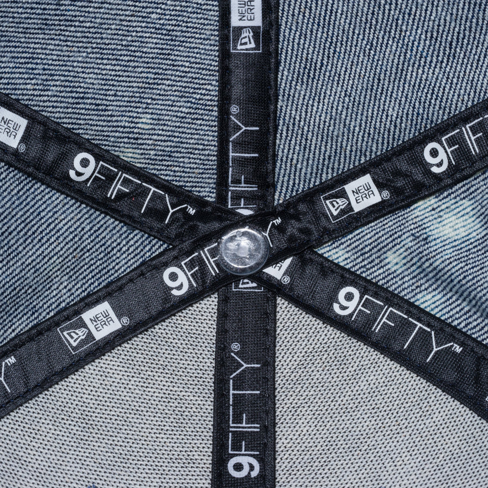 【ゴルフ】 9FIFTY Original Fit プリーチドデニム New Era オールドロゴ