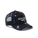 【ゴルフ】 9FORTY A-frame スプラッシュエンブロイダリー NEW ERA 1920 ロゴ ブラック