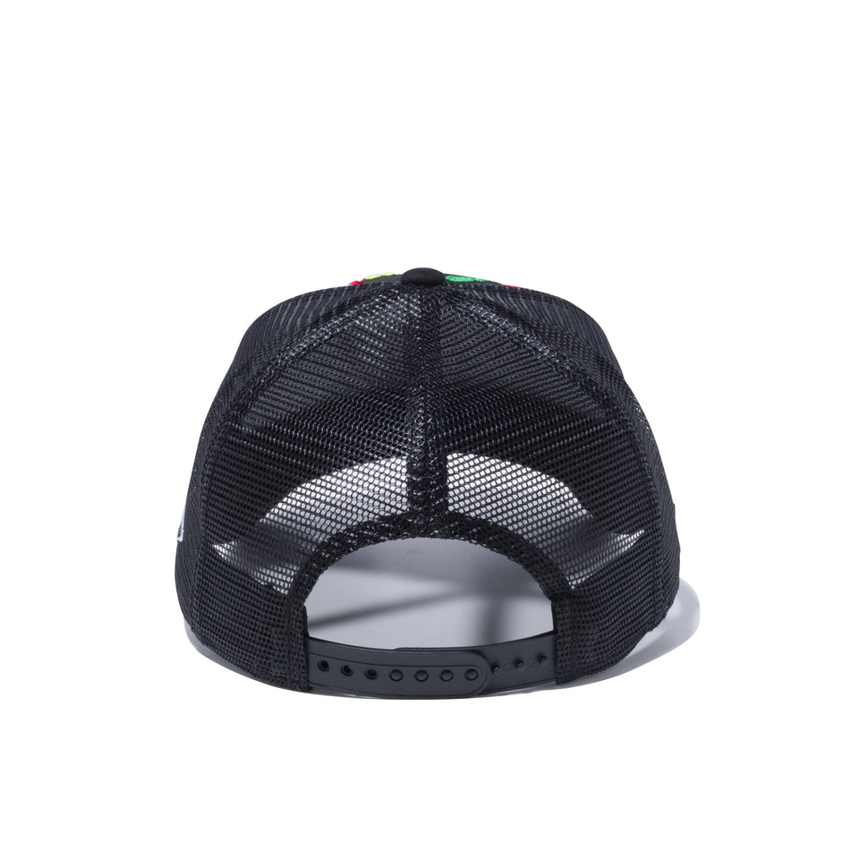 【ゴルフ】 9FORTY A-frame スプラッシュエンブロイダリー NEW ERA 1920 ロゴ ブラック