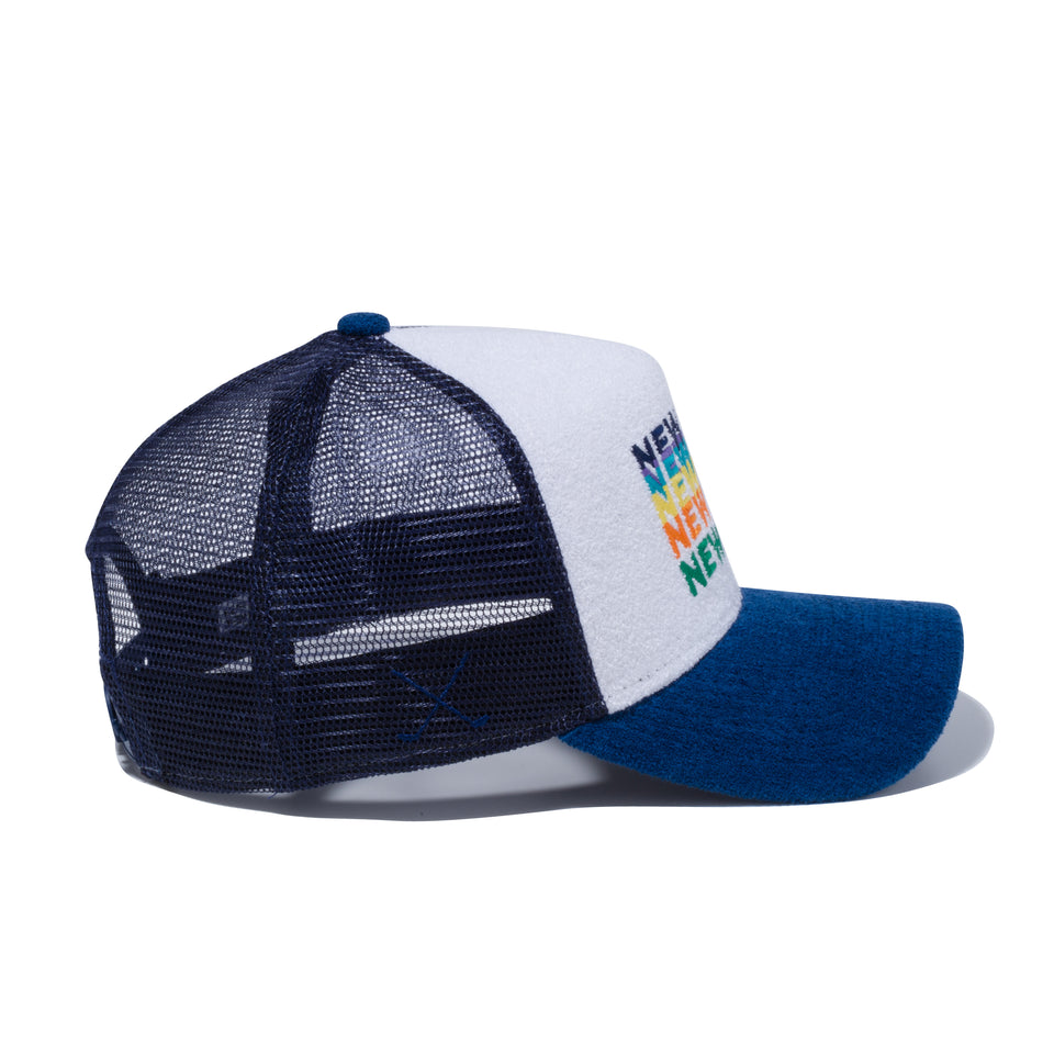 【ゴルフ】 9FORTY A-Frame トラッカー パイル NEW ERA ロゴ ネイビー