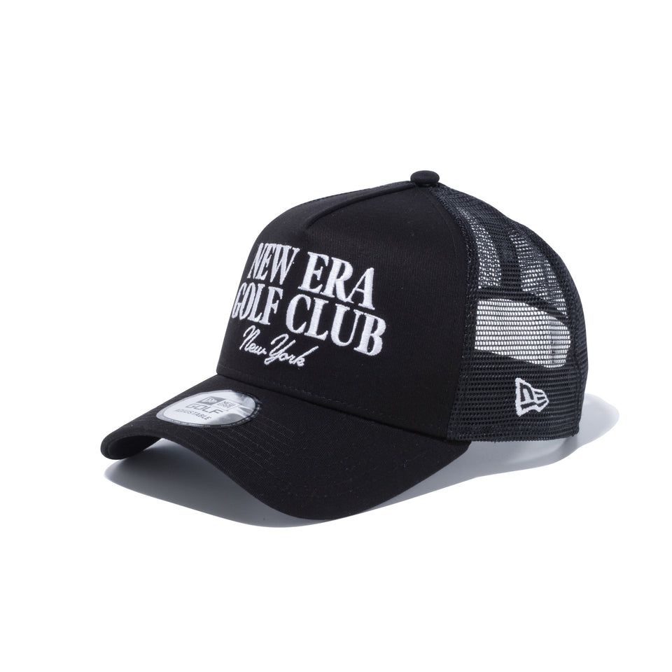 【ゴルフ】 9FORTY A-Frame トラッカー NEW ERA GOLF CLUB ブラック
