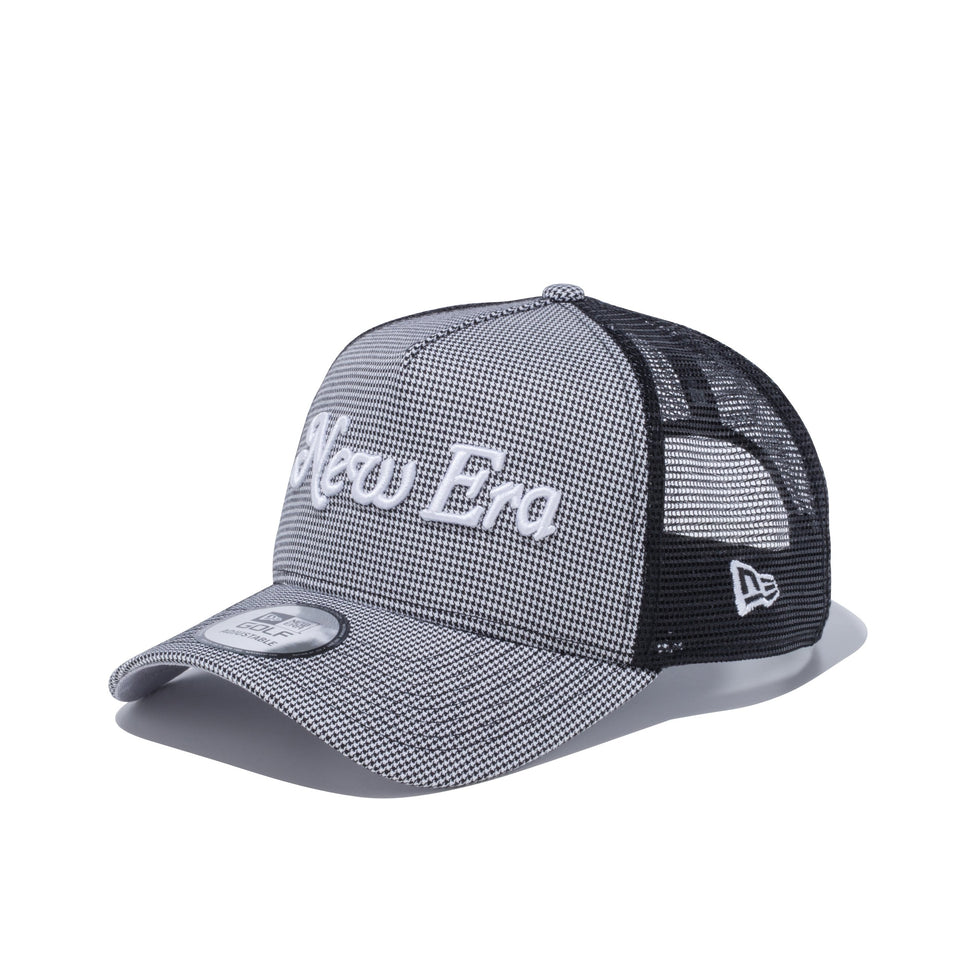 【ゴルフ】 9FORTY A-Frame トラッカー ハウンズトゥース New Era ロゴ
